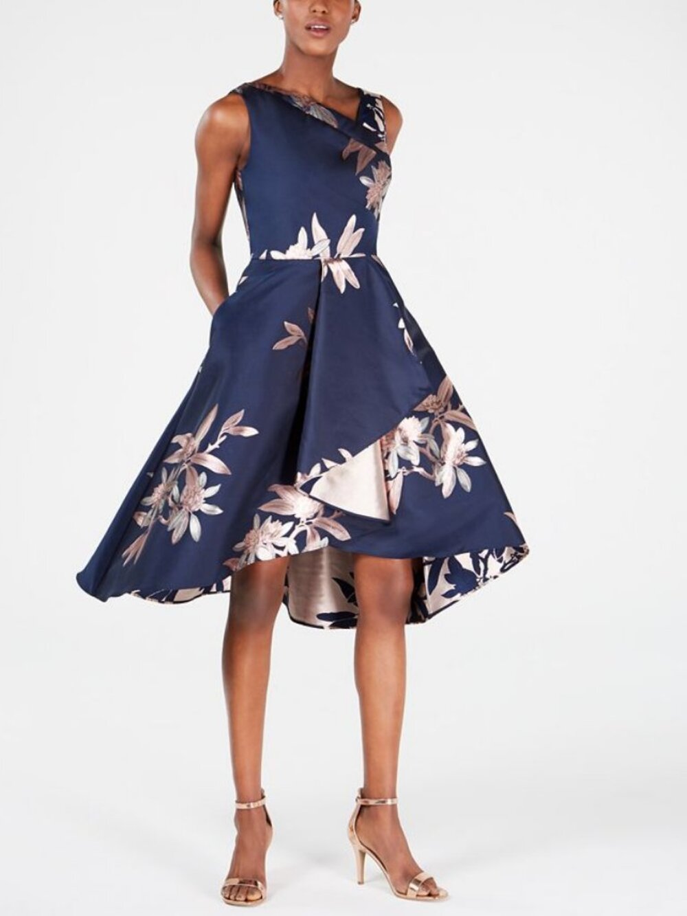 NWT Adrianna Papell Jacquard Fit and Flare Dress (US 16)